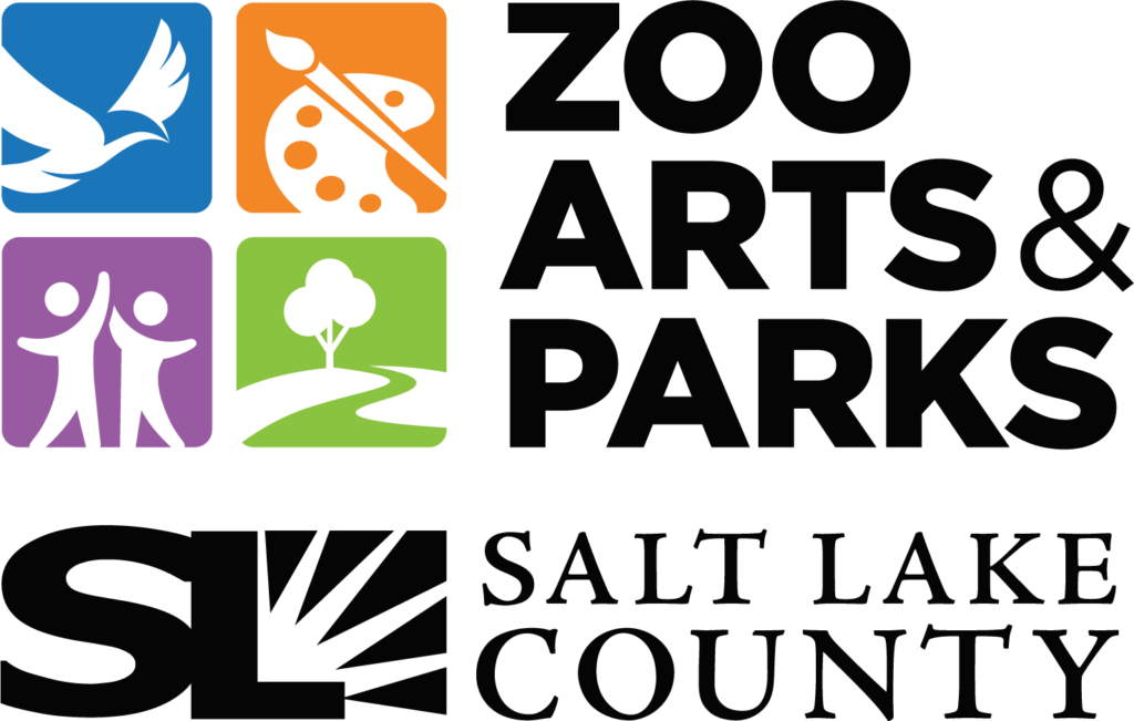 Logo for Salt Lake County's Zoo Arts & Parks program